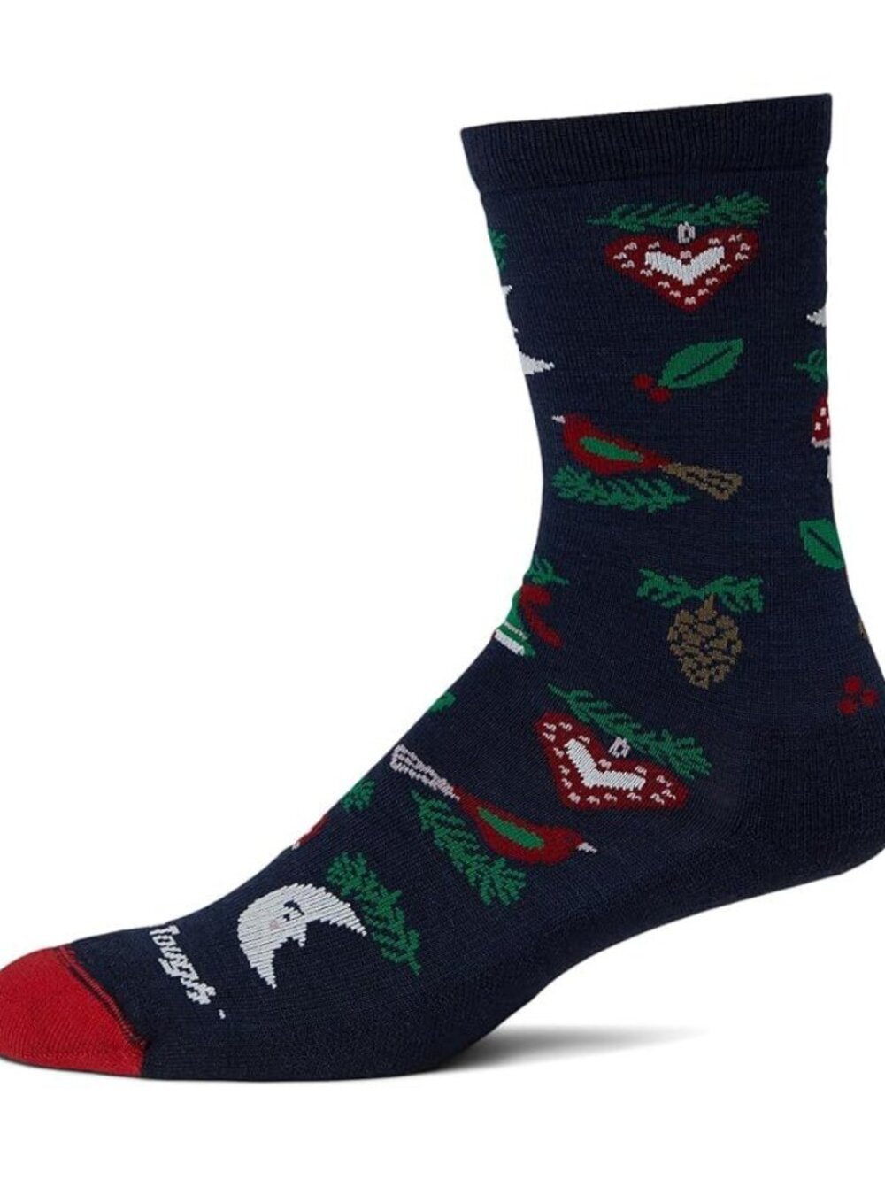 Darn Tough Tinsel Town Crew Light Cushion Socks Women's Large Eclipse Color NWT - Picture 2 of 6